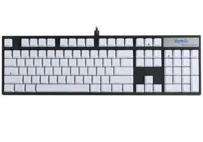 Varmilo VA104 MRN/EGW3 红轴侧刻 白