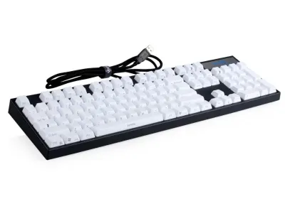 Varmilo VA87 红轴侧刻 白